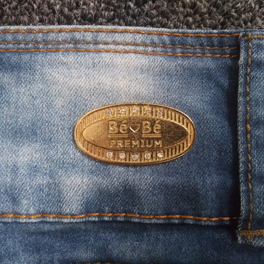 Vintage Denim Washed Skirt - Picture 5 of 9